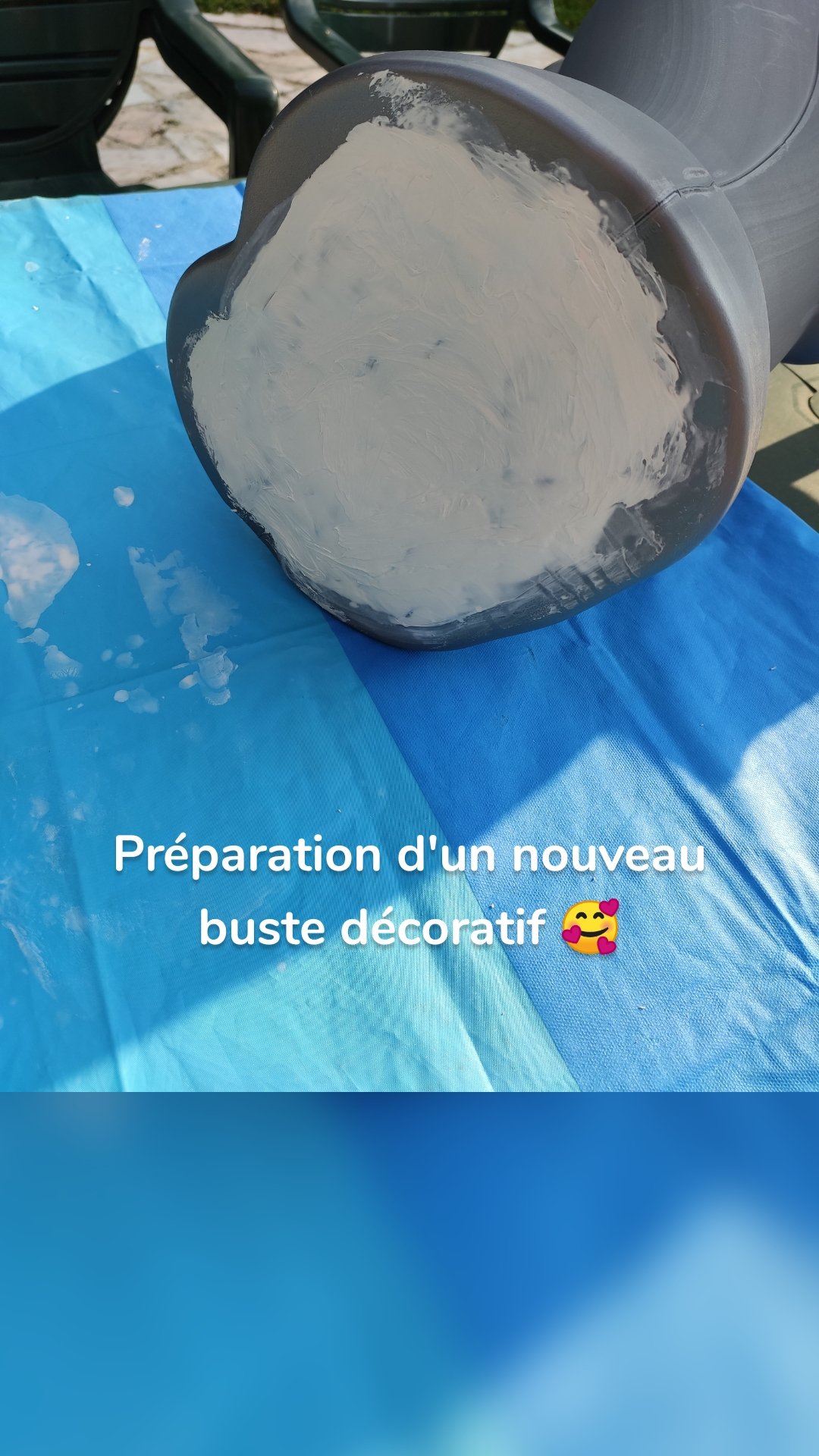 Préparation d'un nouveau buste décoratif 🥰