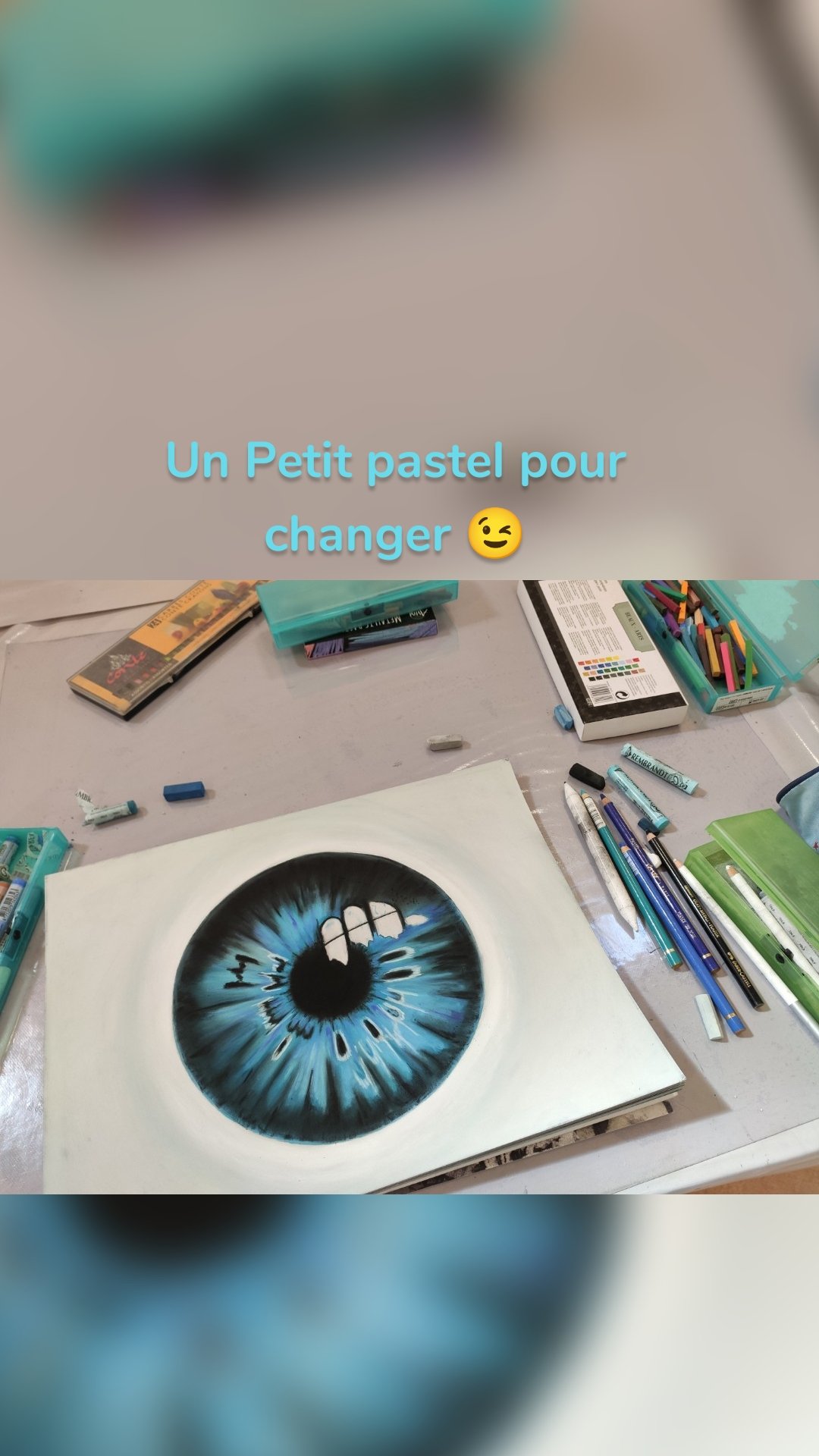 Un Petit pastel pour changer 😉