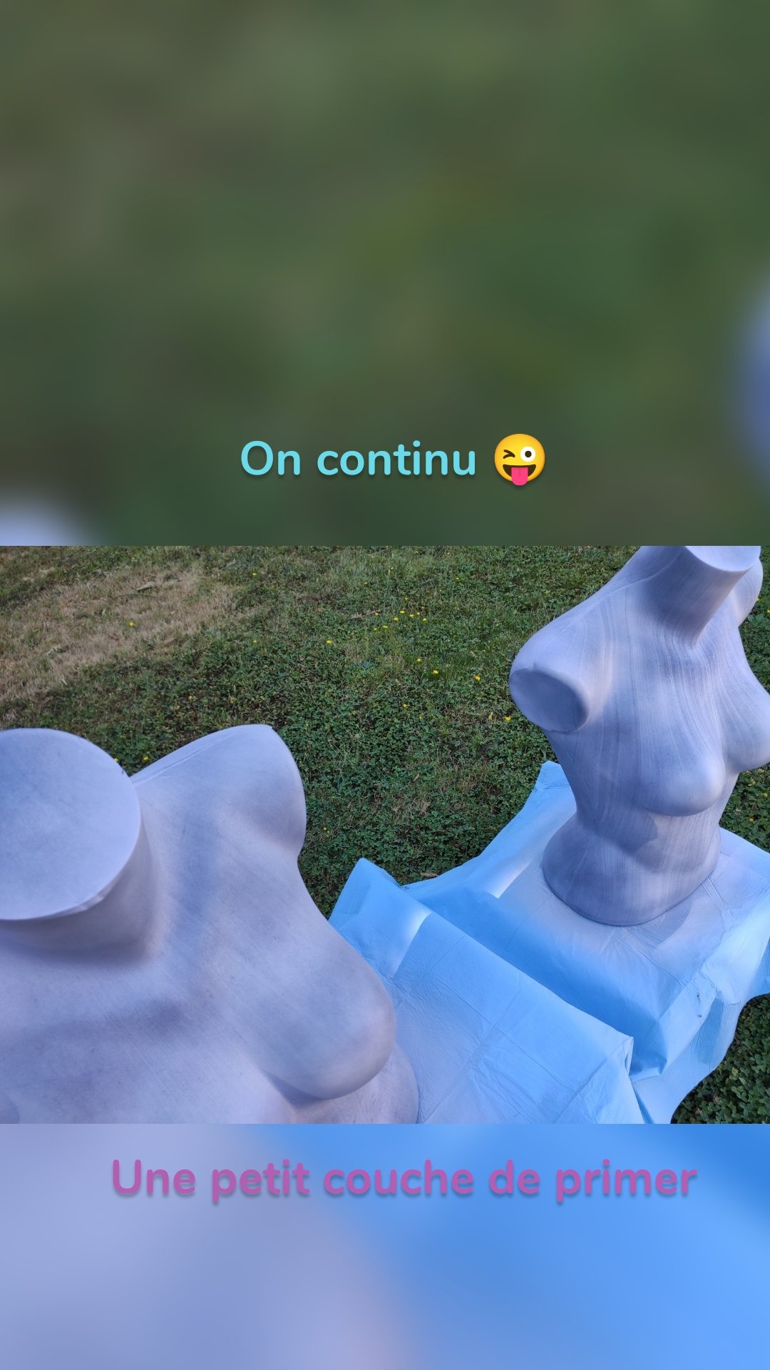On continu 😜 Une petit couche de primer