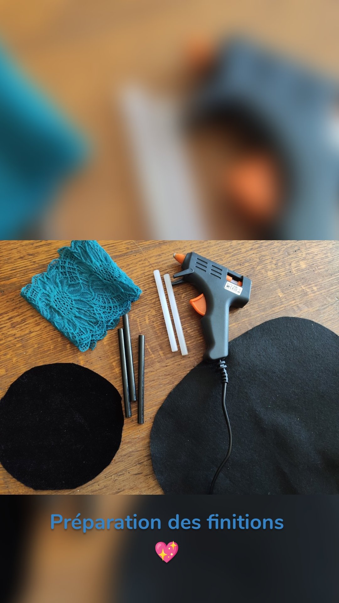 Préparation des finitions 💖