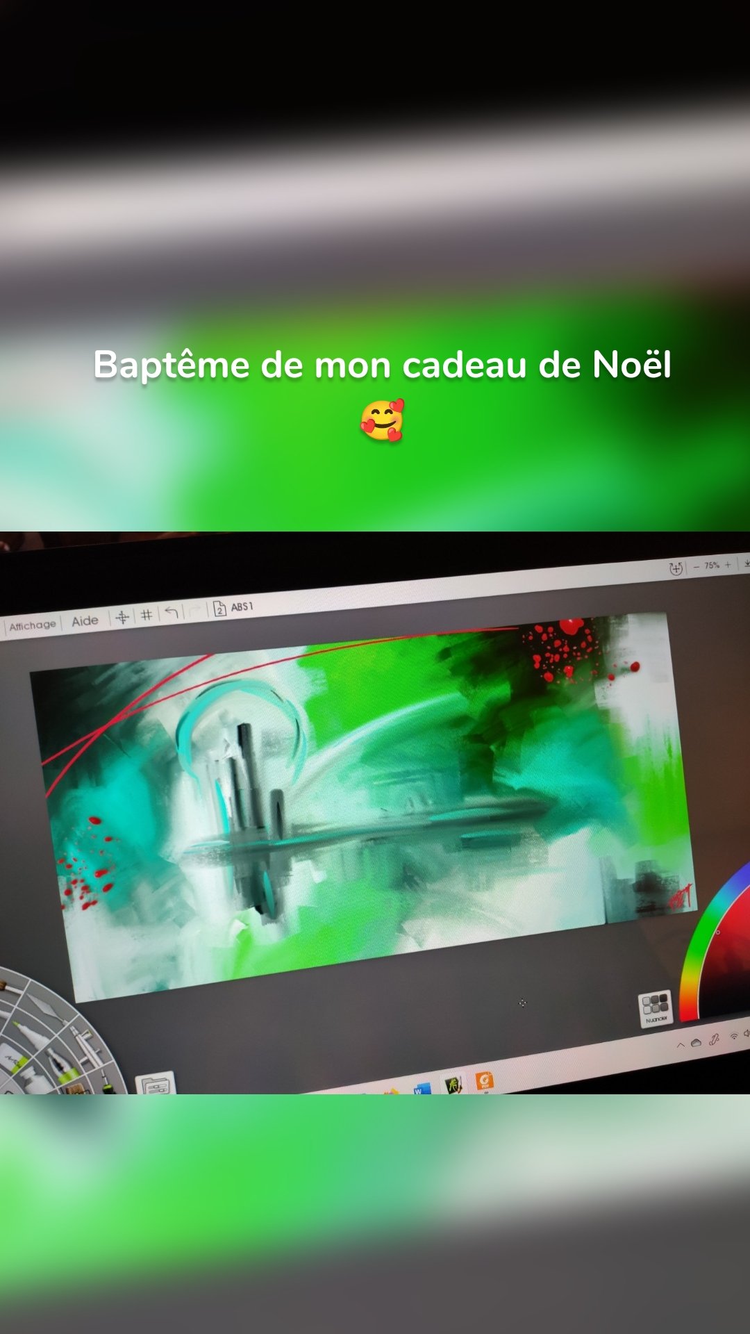 Baptême de mon cadeau de Noël 🥰